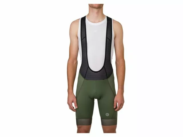 AGU Essential Prime Bibshorts Army Grøn 3 AGU Essential Prime Bibshorts Army Grøn