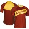 Bergfieber Bordala T-Shirt Burgundy/mustard -Cykelshorts Butik Bergfieber Bordala T Shirt burgundy 1518429298