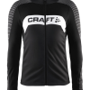 Craft Gran Fondo Trøje Med Lange ærmer Sort/hvid -Cykelshorts Butik CraftGranFondoJerseyLSForfra150316