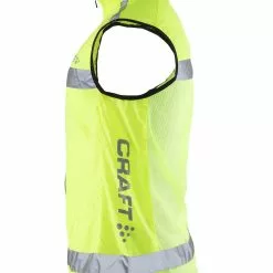 Craft Visibility Vest Fluorescerende 8 Craft Visibility Vest Fluorescerende -Cykelshorts Butik CraftVisabiltyvestFront110917 02