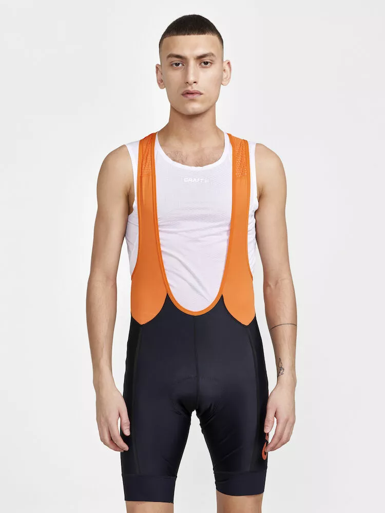 Craft Adv Endur Cykelshorts Med Seler Sort/Orange 4 Craft Adv Endur Cykelshorts Med Seler Sort/Orange - Billede 2