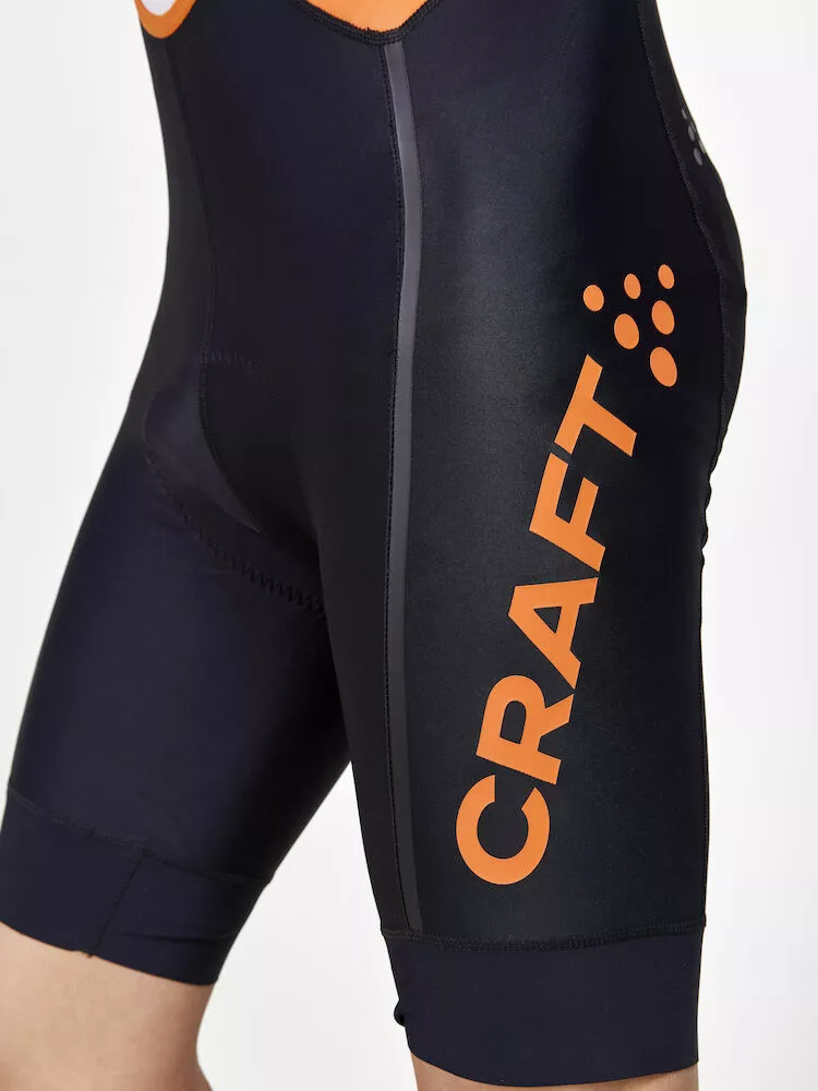 Craft Adv Endur Cykelshorts Med Seler Sort/Orange 6 Craft Adv Endur Cykelshorts Med Seler Sort/Orange - Billede 4