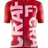 Craft Adv Endur Grafisk Cykeltrøje Rød -Cykelshorts Butik Craft Adv Endur Grafisk Cykeltroeje R 1617970684