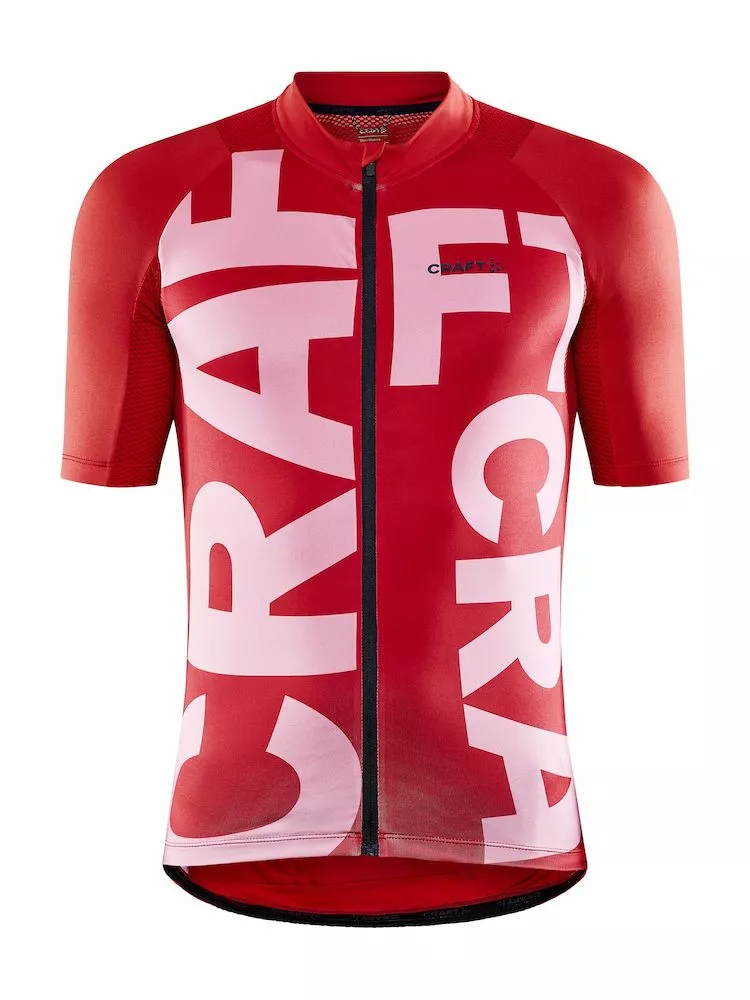 Craft Adv Endur Grafisk Cykeltrøje Rød 3 Craft Adv Endur Grafisk Cykeltrøje Rød