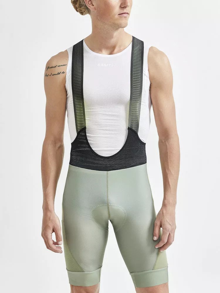 Craft Adv Offroad Bib Shorts Grøn/Sort 4 Craft Adv Offroad Bib Shorts Grøn/Sort - Billede 2