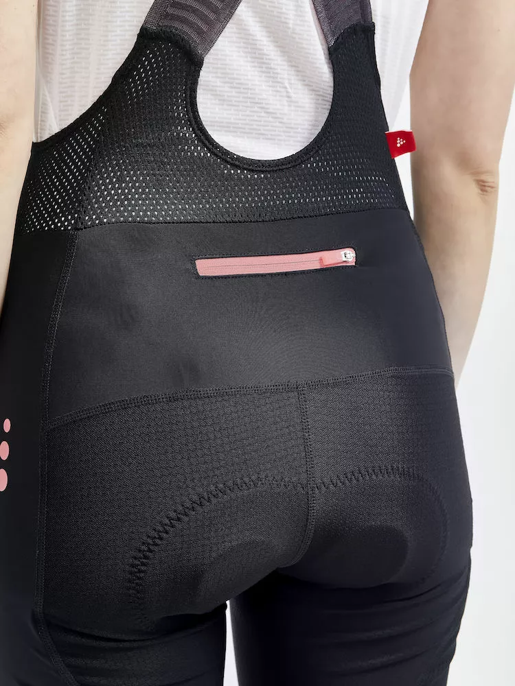 Craft Adv Offroad Bib Shorts Til Kvinder Sort/Coral 7 Craft Adv Offroad Bib Shorts Til Kvinder Sort/Coral - Billede 5