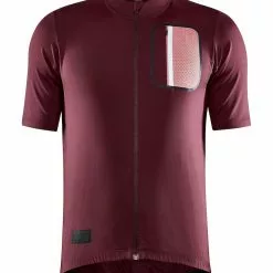 Craft Adv Offroad Kortærmet Trøje Bourdeaux