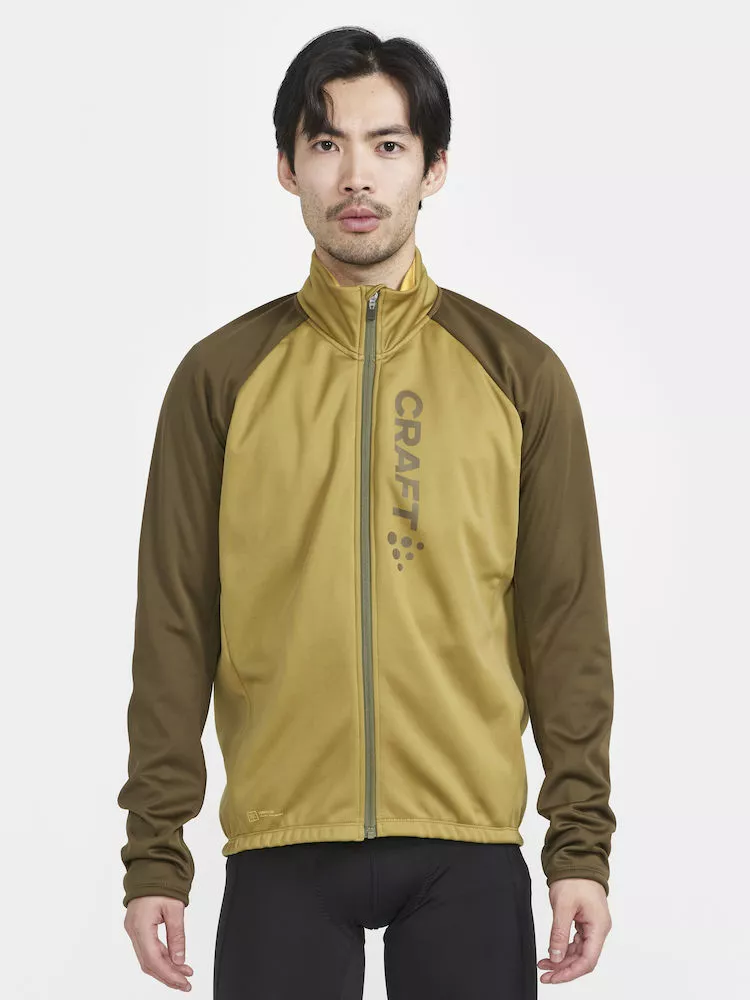 Craft Core Bike SubZ Jacket Gul/Brun 4 Craft Core Bike SubZ Jacket Gul/Brun - Billede 2