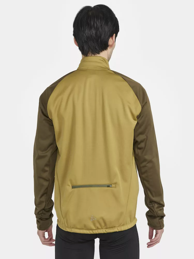 Craft Core Bike SubZ Jacket Gul/Brun 5 Craft Core Bike SubZ Jacket Gul/Brun - Billede 3
