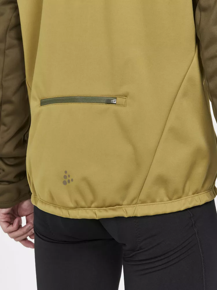 Craft Core Bike SubZ Jacket Gul/Brun 6 Craft Core Bike SubZ Jacket Gul/Brun - Billede 4