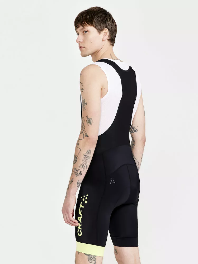 Craft Endur Bib Shorts Sort/Gul - Billede 3