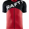 Craft Endur Logo Jersey Rød/Sort 2 Craft Endur Logo Jersey Rød/Sort -Cykelshorts Butik Craft Endur Logo Jersey RoedSort 1615290948