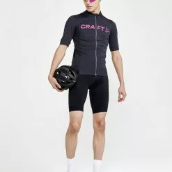 Craft Essence Jersey Herre Grå/Pink -Cykelshorts Butik Craft Essence Jersey Herre GraaPink 1658495592 05