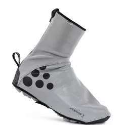 Craft Glow Bootie Skoovertræk Sølv/refleks/sort