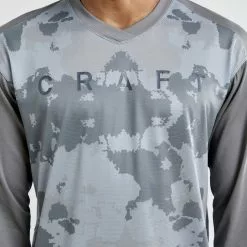 Craft Hale XT Jersey Langærmet Army Grå -Cykelshorts Butik Craft Hale XT Jersey Langaermet Army 1585825742 04