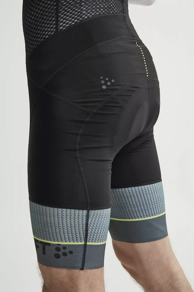 Craft Route BIB Shorts Sort/Grå - Billede 4