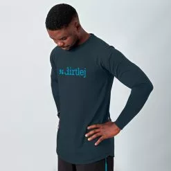 Dirtlej Mountee Warm Trøje Navy -Cykelshorts Butik Dirtlej Mountee Warm troeje Navy 1631794955 03