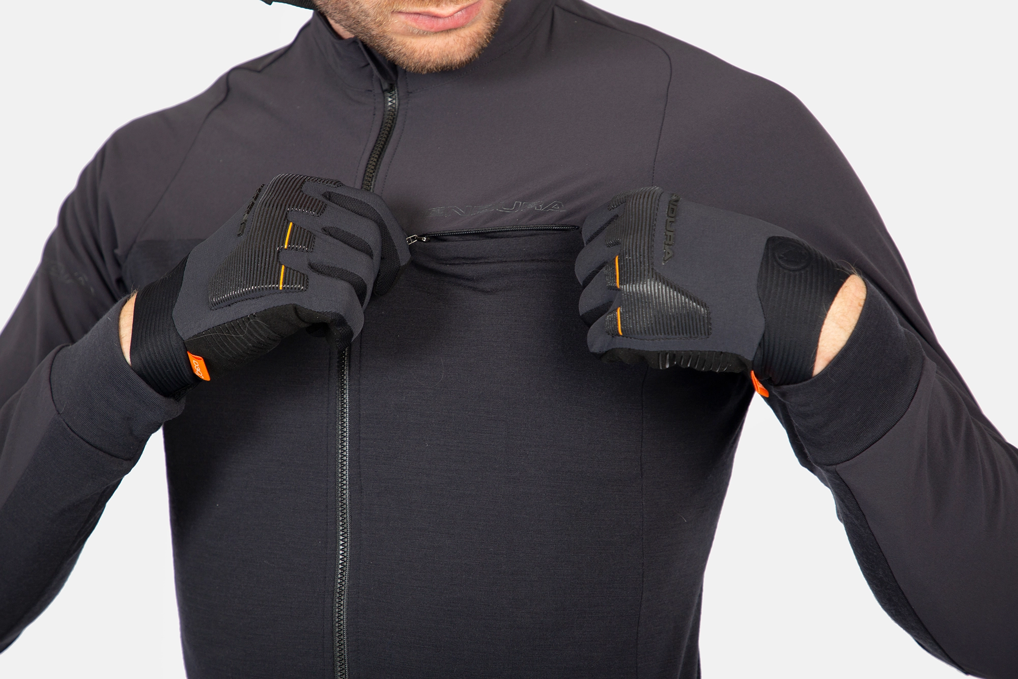 Endura GV500 Merino Jersey Sort 7 Endura GV500 Merino Jersey Sort - Billede 5