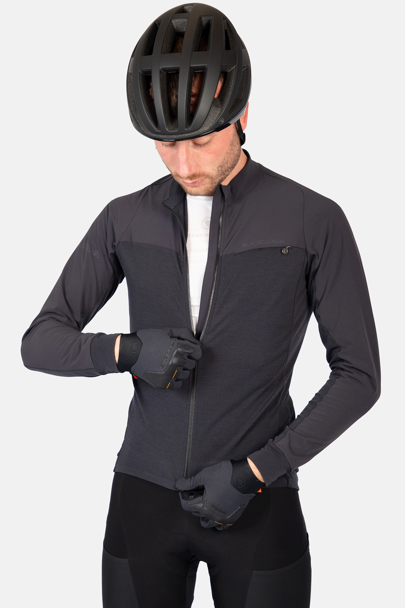 Endura GV500 Merino Jersey Sort 8 Endura GV500 Merino Jersey Sort - Billede 6