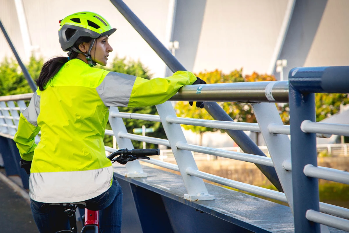 Endura Luminite II Cykeljakke Gul Refleks Womens 5 Endura Luminite II Cykeljakke Gul Refleks Womens - Billede 3