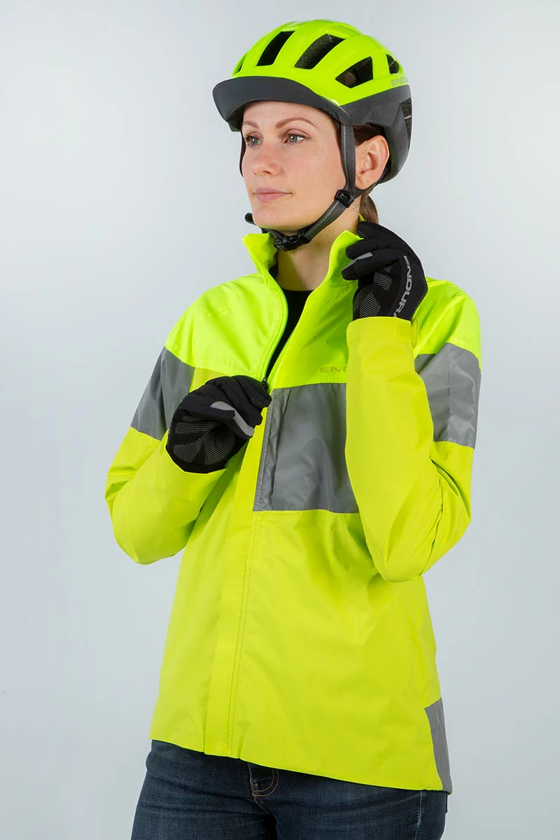 Endura Luminite II Cykeljakke Gul Refleks Womens 6 Endura Luminite II Cykeljakke Gul Refleks Womens - Billede 4