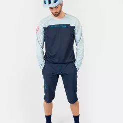 Endura MT500 Burner Langærmet Jersey Blå -Cykelshorts Butik Endura MT500 Burner Langaermet Jersey 1654762073 03