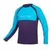 Endura MT500 Burner Trøje Blå -Cykelshorts Butik Endura MT500 Burner Troeje Blaa 1614074470