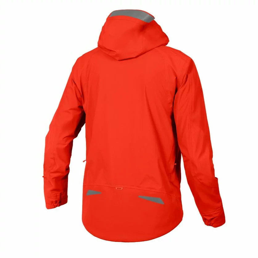 Endura MT500 II Vandtæt Jakke Rød / Paprika 4 Endura MT500 II Vandtæt Jakke Rød / Paprika - Billede 2