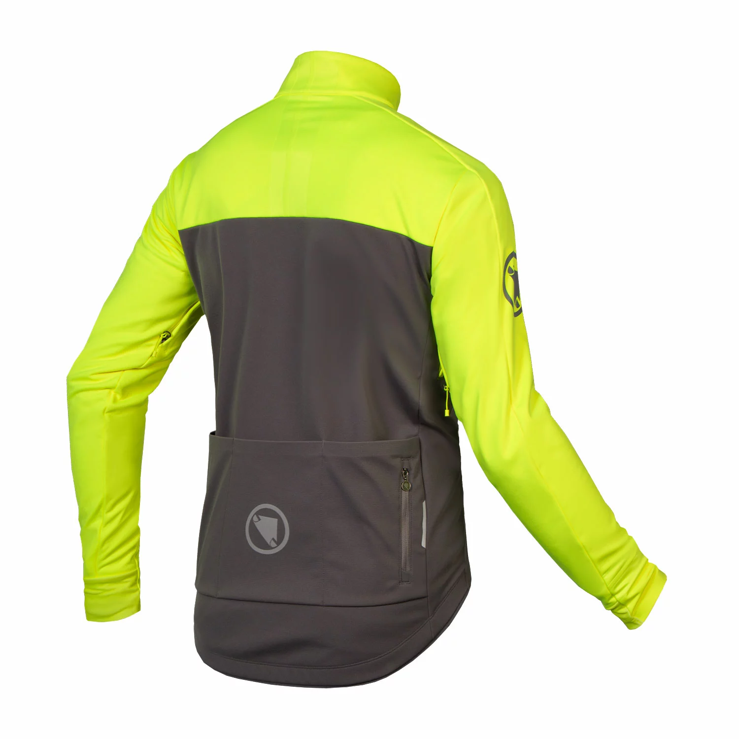 Endura Windchill Jakke II Sort/Gul Hi-Viz 4 Endura Windchill Jakke II Sort/Gul Hi-Viz - Billede 2