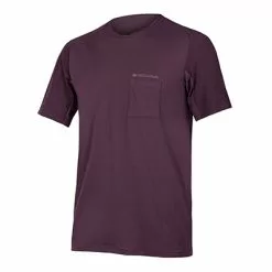 Endura GV500 Foyle T Cykeltrøje Aubergine