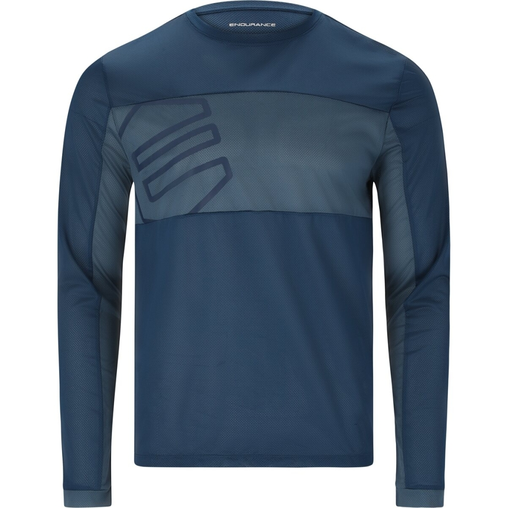 Endurance Havent MTB Trøje Langærmet Navyblå 3 Endurance Havent MTB Trøje Langærmet Navyblå