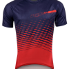 Force Angle MTB Kortærmet Cykeltrøje Mørkeblå/Rød -Cykelshorts Butik Force Angle MTB Kortaermet Cykeltroeje 1616064798