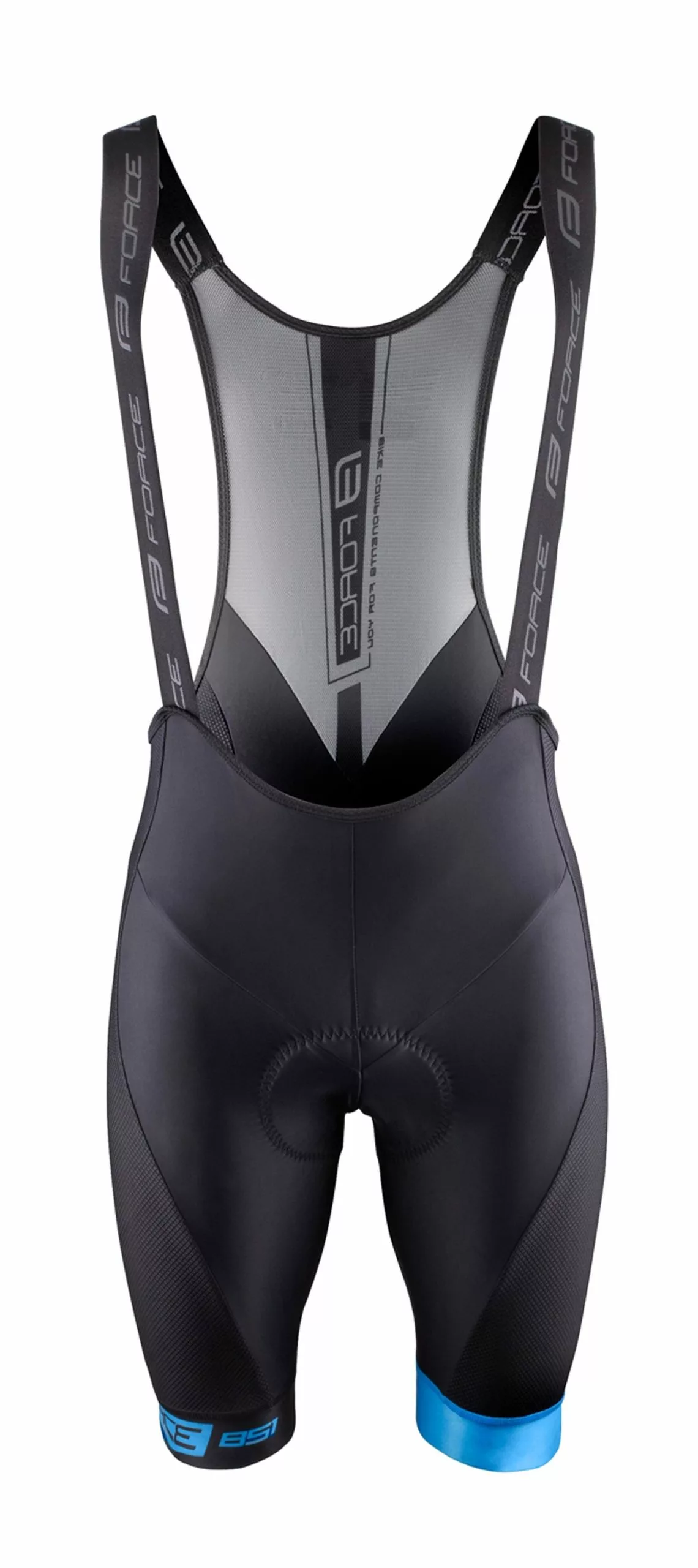 Force B51 Bibshorts Med Seler Og Indlæg Sort/Blå 3 Force B51 Bibshorts Med Seler Og Indlæg Sort/Blå