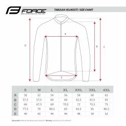 Force Brisk Winter Jakke Blå/Hvid -Cykelshorts Butik Force Brisk Winter Jakke BlaaHvid 1573132955 02