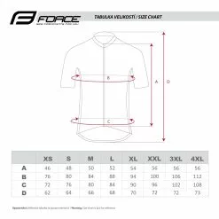 Force Fashion Jersey Sort/Hvid -Cykelshorts Butik Force Fashion Jersey SortHvid 1586954365 02