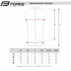 Force Flash Refleks Vindtæt Vest -Cykelshorts Butik Force Flash Refleks Vindtaet Vest 1634214933 02