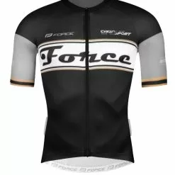 Force Retro Jersey Sort / Guld
