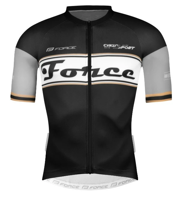 Force Retro Jersey Sort / Guld 3 Force Retro Jersey Sort / Guld