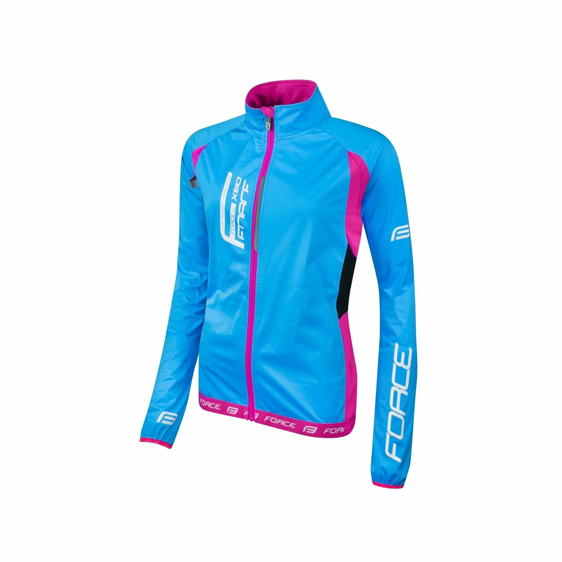 Force FX80 Softshell Jakke Blå Dame 3 Force FX80 Softshell Jakke Blå Dame