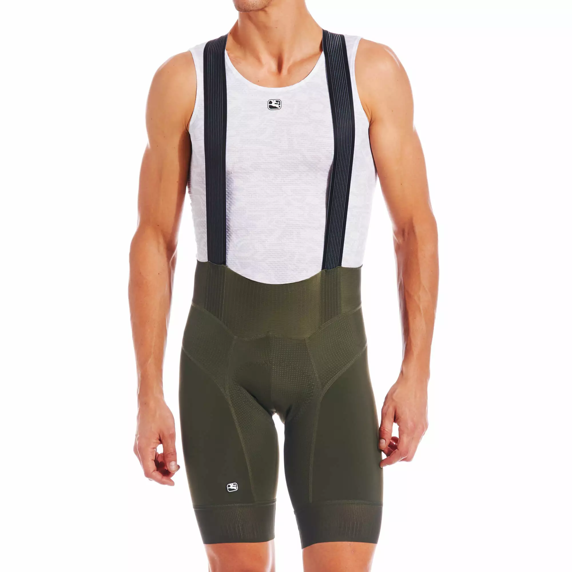 Giordana FRC Pro Bibshorts Med Indlæg Oliven Grøn 3 Giordana FRC Pro Bibshorts Med Indlæg Oliven Grøn