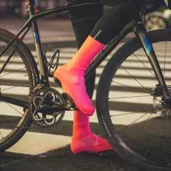 GripGrab Flandrien Vandtæt Strikket Skoovertræk Pink 11 GripGrab Flandrien Vandtæt Strikket Skoovertræk Pink -Cykelshorts Butik GripGrab Flandrien Vandtaet Strikket 1635164426 03