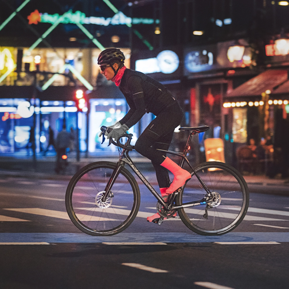 GripGrab Flandrien Vandtæt Strikket Skoovertræk Pink 7 GripGrab Flandrien Vandtæt Strikket Skoovertræk Pink - Billede 5