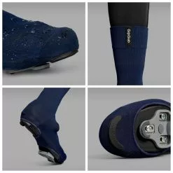 GripGrab Flandrien Vandtæt Strikket Skoovertræk Navy / Blå 10 GripGrab Flandrien Vandtæt Strikket Skoovertræk Navy / Blå -Cykelshorts Butik GripGrab Flandrien Vandtaet Strikket 1635164489 02