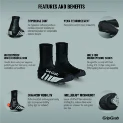 GripGrab RaceThermo Skoovertræk Sort 12 GripGrab RaceThermo Skoovertræk Sort -Cykelshorts Butik GripGrab RaceThermo skoovertraek sort 1635167903 01