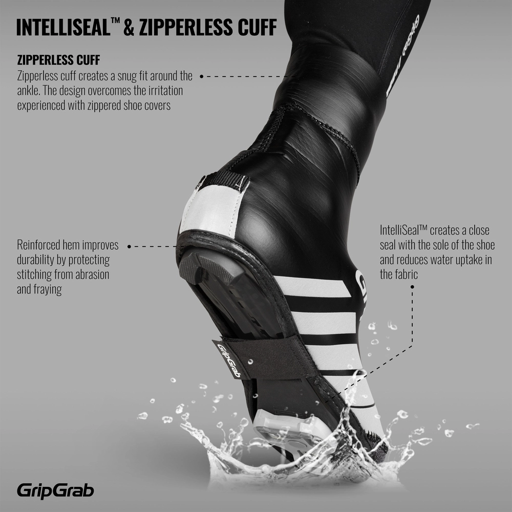 GripGrab RaceThermo Skoovertræk Sort 7 GripGrab RaceThermo Skoovertræk Sort - Billede 5