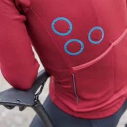 Isadore TherMerino Jersey Cabernet -Cykelshorts Butik Isadore TherMerino Jersey Cabernet 1614947378 03