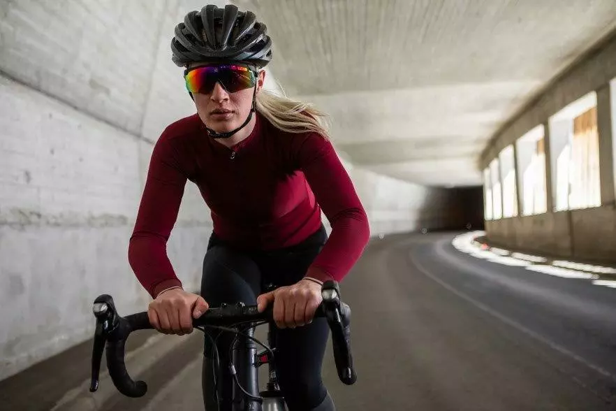 Isadore Women´s Echelon Long Sleeve Jersey, Zinfandel 5 Isadore Women´s Echelon Long Sleeve Jersey, Zinfandel - Billede 3