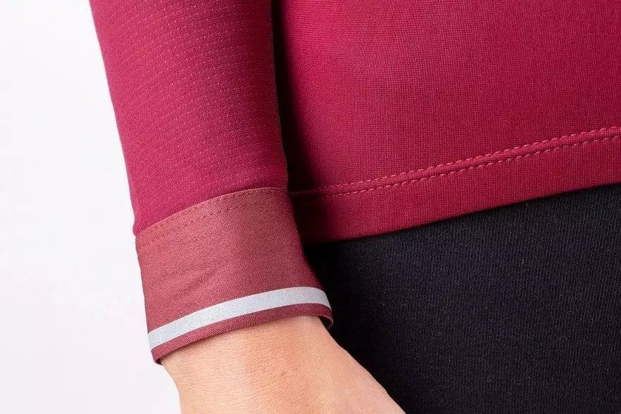 Isadore Women´s Echelon Long Sleeve Jersey, Zinfandel 10 Isadore Women´s Echelon Long Sleeve Jersey, Zinfandel - Billede 8