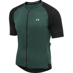 Newline Core Kortærmet Cykeltrøje Sort / Moss Grøn
