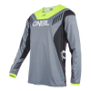 Oneal O'Neal Element FR Hybrid V.22 MTB Trøje Grå / Neon Gul